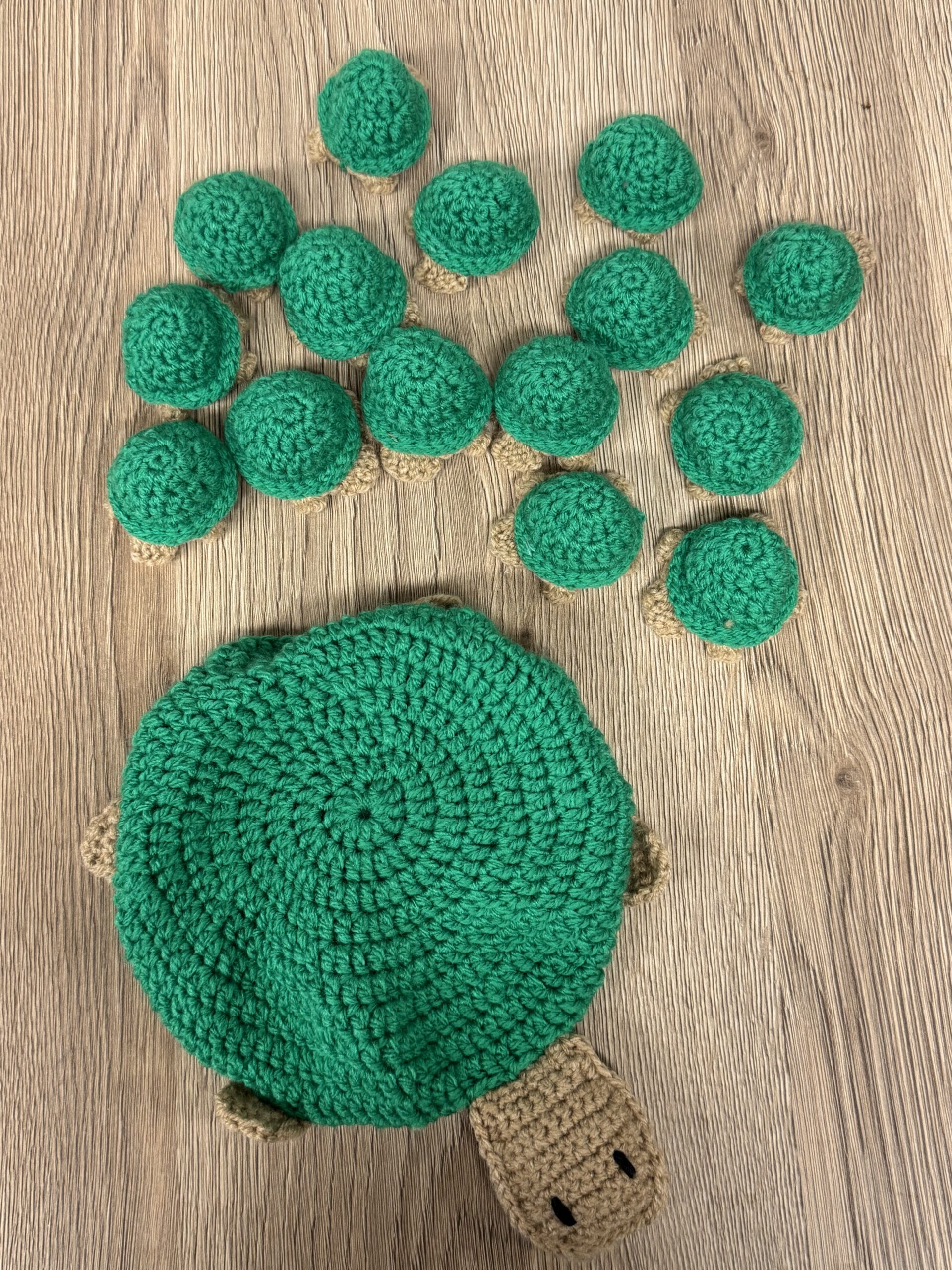Jeu de mémoire tortues au crochet 9 Jeu de mémoire tortues au crochet – Image 9