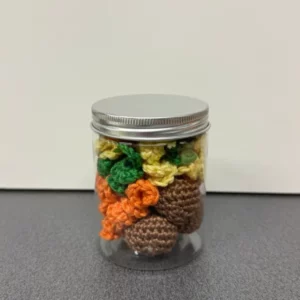 Dinette pâtes aux légumes et boulettes de viande au crochet — vendue dans sa boîte conserve