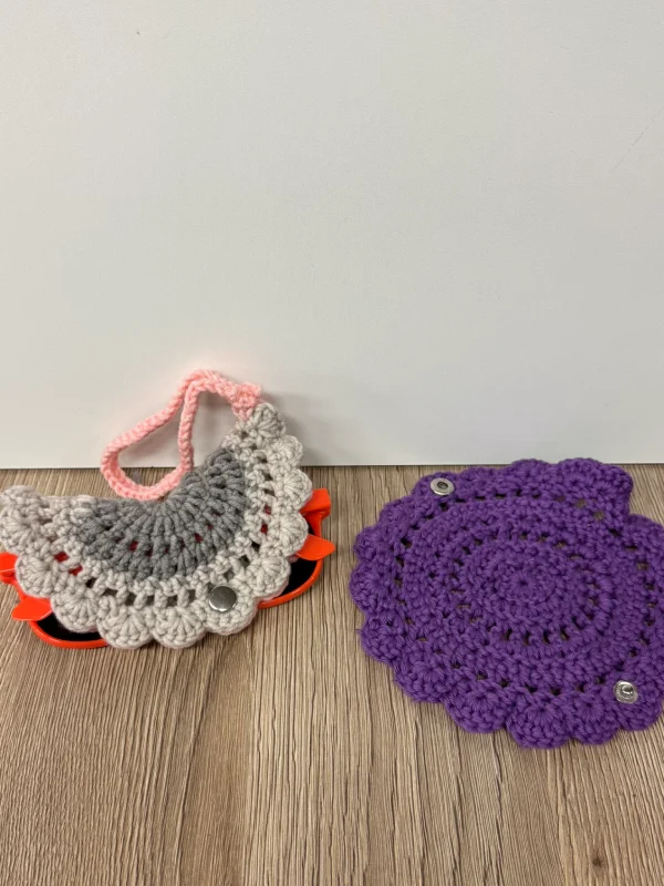 Étui à Lunettes au Crochet Fait Main – Pochette Originale et Nomade