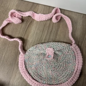 pochette rond pour petite fille