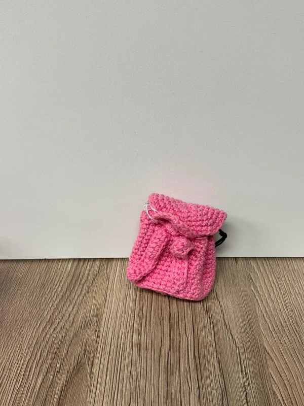 Mini Sac à Dos Porte-Monnaie au Crochet – Accessoire Fait Main Original – Image 4