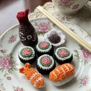Set de Dinette Sushi "Le Petit Chef Japonais"
