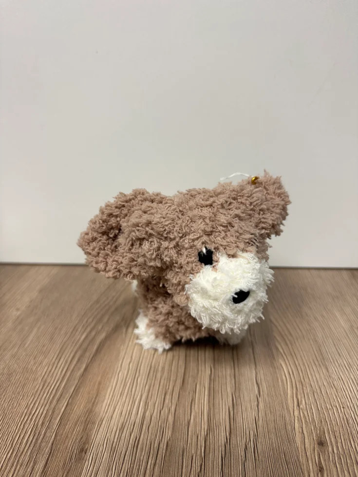 Chien Fluffy amigurumi