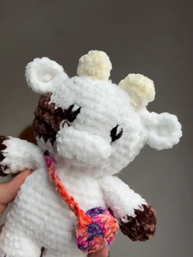 amigurumi vache