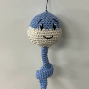 Bijou de sac serpent crochet