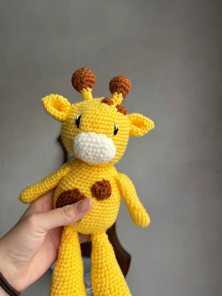 Girafe amigurumi crochet