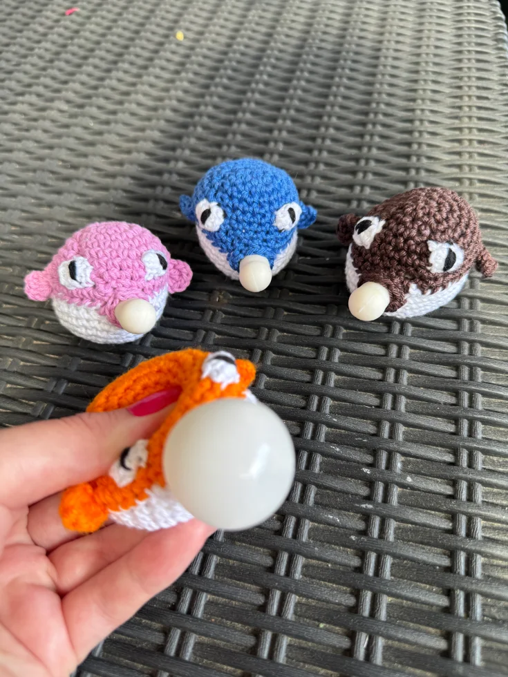 Porte-Clés Poisson Anti-Stress
