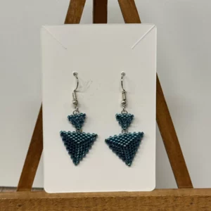 boucles d'oreilles perles fantaisie