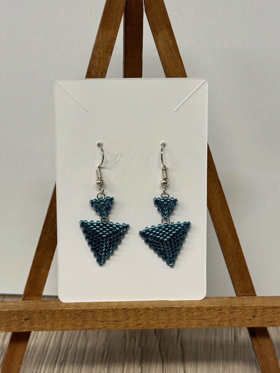 boucles d'oreilles perles fantaisie