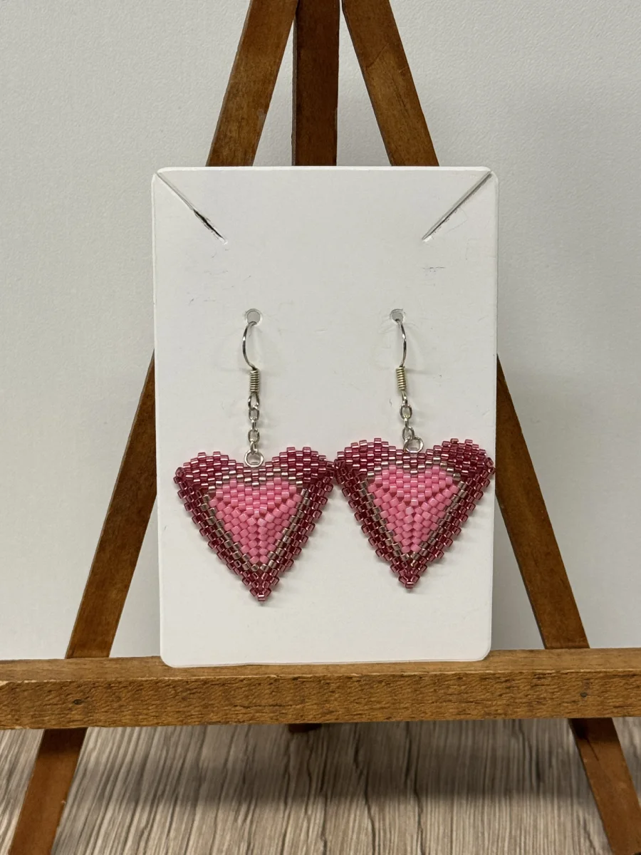 boucles d'oreilles perles fantaisies