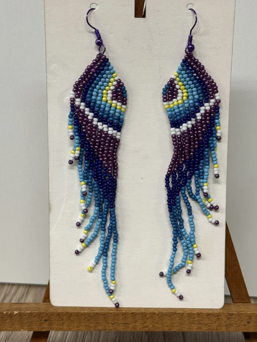 boucles d'oreilles perles fantaisies