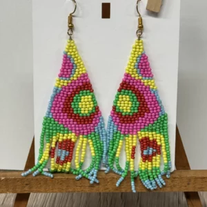boucles d'oreilles perles fantaisies