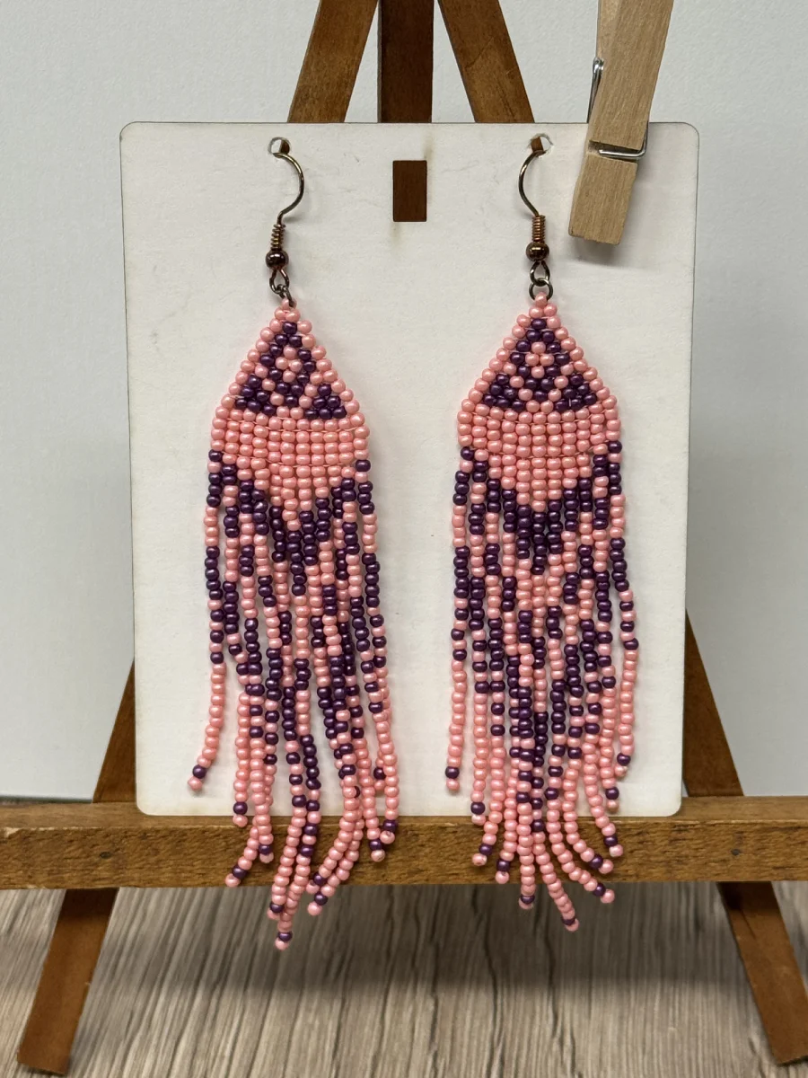 boucles d'oreilles perles fantaisies