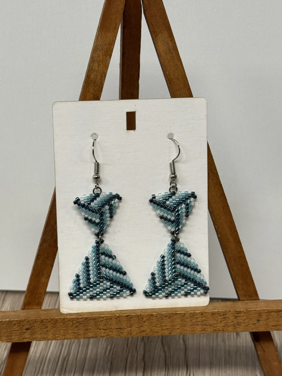 boucles d'oreilles perles fantaisies