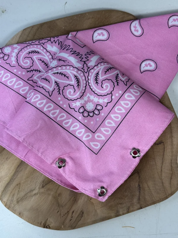 Bandana Breloques Personnalisable, Fait Main 6 bandana breloques personnalisable